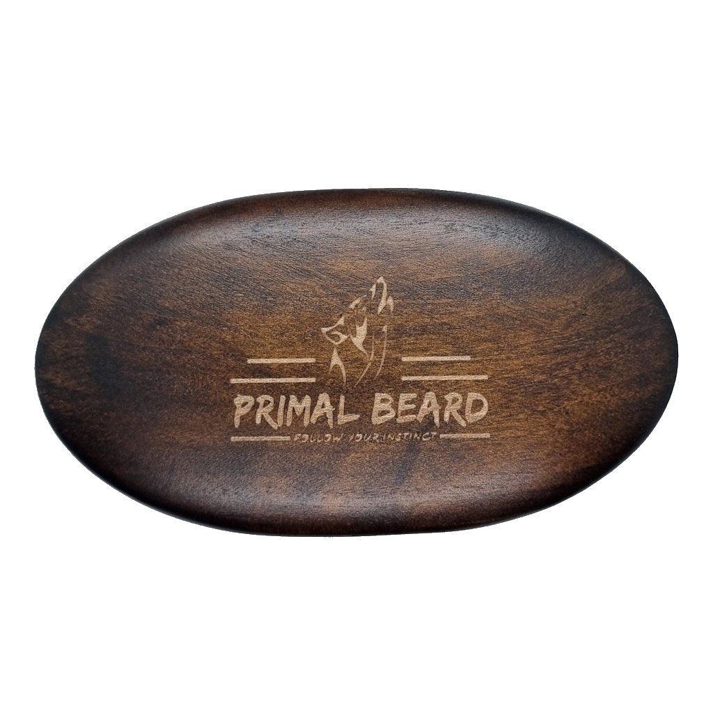 Wooden Beard Brush - Firm Boar bristle - Primal Beard